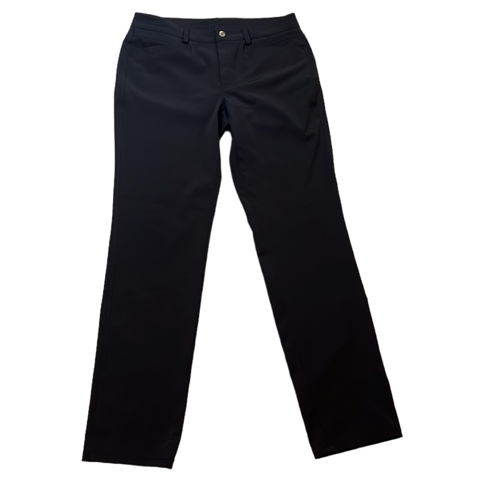 Basler Navy Blue Straight Leg Pants Size 40/10